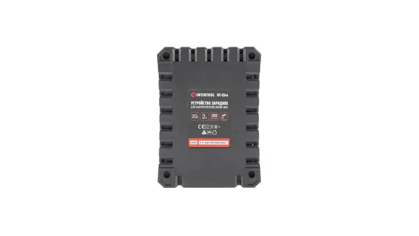 Устройство зарядное Intertool WT-0344 для аккумуляторов литий-ион 20 В, ток заряда 2.0 А, фото фото 4