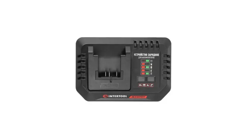 Устройство зарядное Intertool WT-0345 для аккумуляторов литий-ион 20 В, ток заряда 4.0 А, фото фото 2
