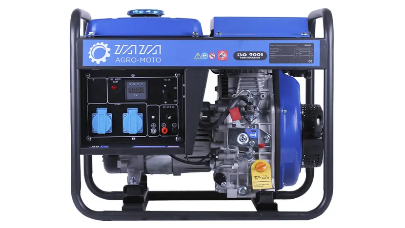 Дизельный генератор TATA JM3500X 2.8/3.3KW, универсальный 1/3 (230/380 В), 3.5 кВт, фото фото 3