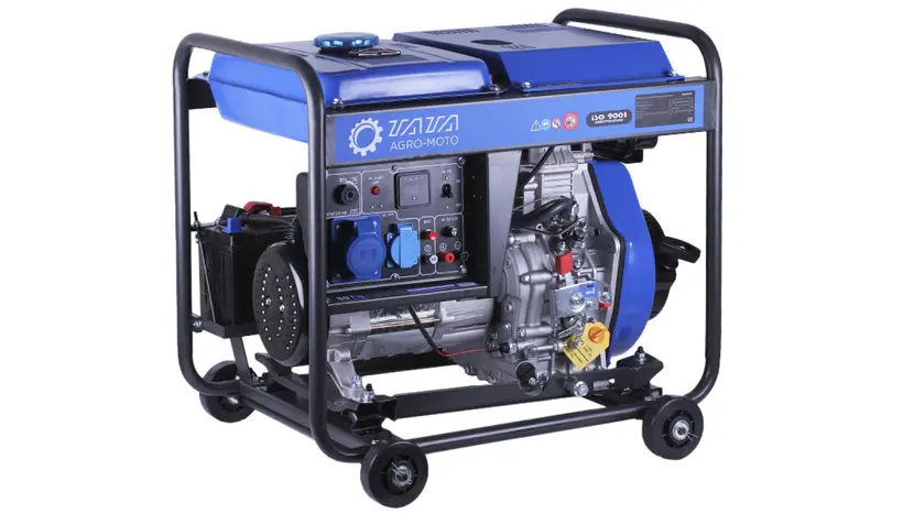 Дизельный генератор TATA JM8500X(E) 6.0/6.5KW, однофазный (230 В), 6.5 кВт, фото фото 4