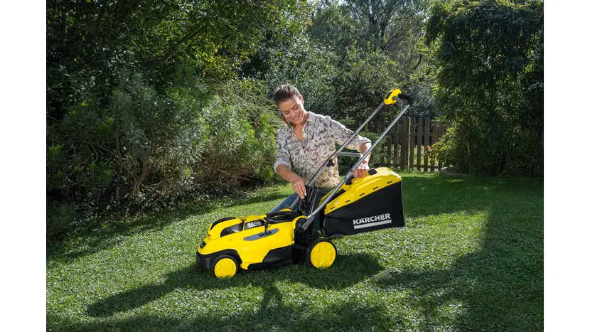 Газонокосарка акумуляторна Karcher LMO 18-36 Battery 18В без АКБ та ЗП фото 7 купити в Україні