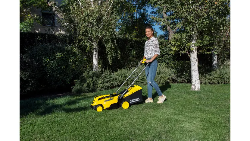 Газонокосарка акумуляторна Karcher LMO 18-36 Battery 18В без АКБ та ЗП фото 9 купити в Україні