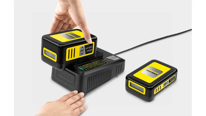 Быстрозарядное устройство Karcher для аккумулятора 18 В 2.5А, фото фото 3