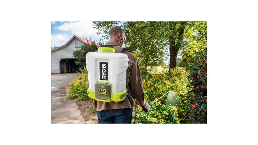 Обприскувач садовий акумуляторний Ryobi RY36BPSA-0, ранцевий, MAX POWER 36В фото 5 купити в Україні