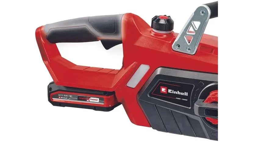Пила ланцюгова акумуляторна Einhell GE-LC 18/25 Li Set, PXC, 18В фото 4 купити в Україні