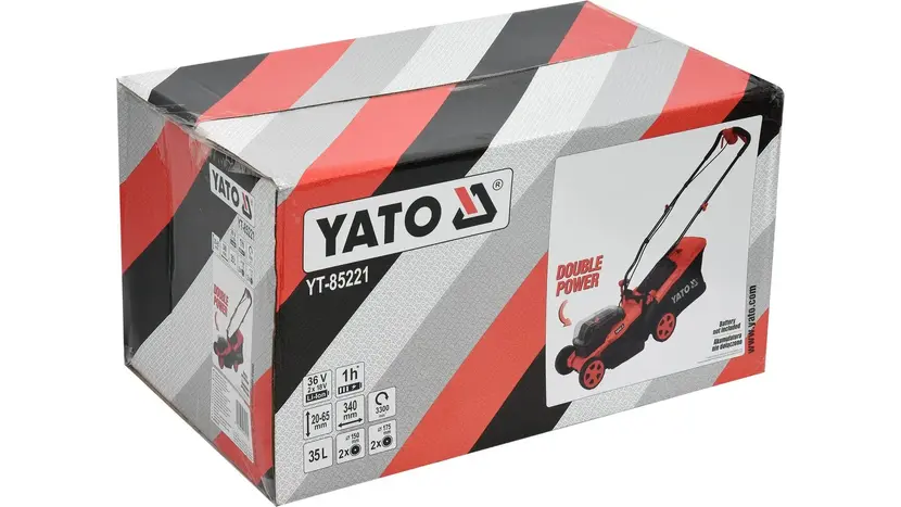 Газонокосарка YATO YT-85221 без АКБ та ЗП фото 3 купити в Україні