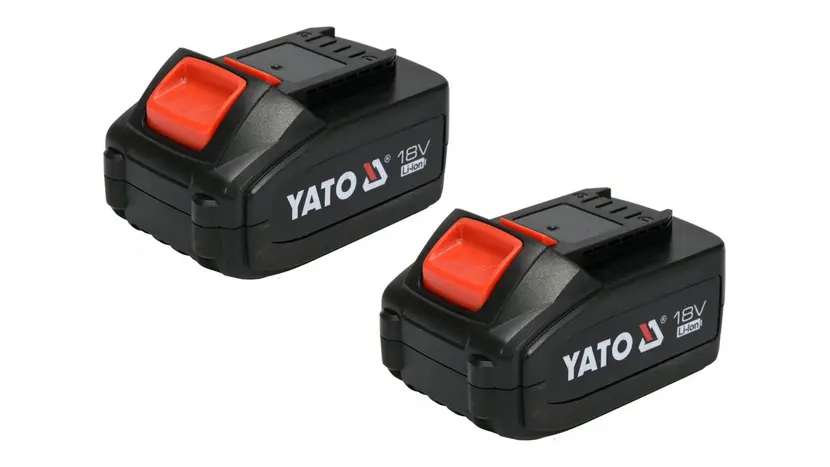 Аккумуляторная бесщитковая цепная пила YATO YT-828131 2х18В, с аккумулятором 4Ач, фото фото 5