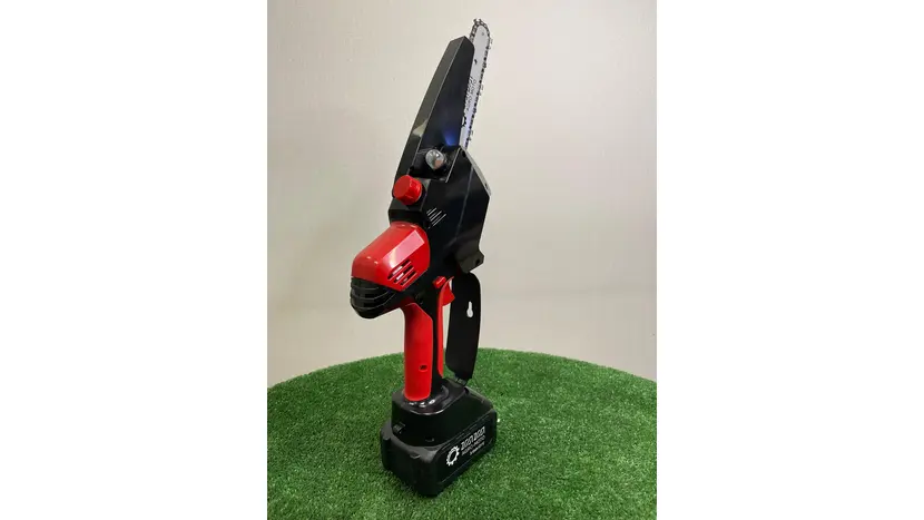 Аккумуляторная цепная мини-пила TATA TM-CS413BLi 6" 21V 2 АКБ (2A; 3A) + зарядное устройство, фото фото 5