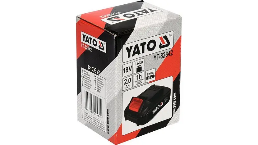 Аккумулятор YATO YT-82842 LI-ION 18V 2Ah, фото фото 3
