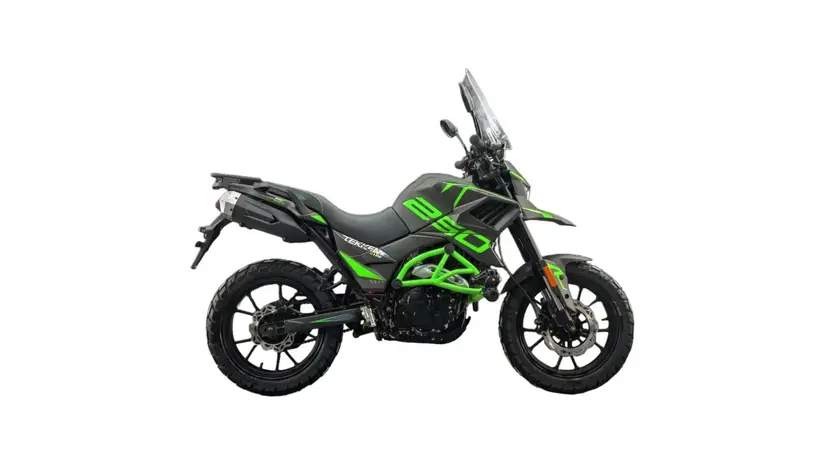 Мотоцикл TEKKEN 250 NEW Графито-зеленый (DUAL SPORT) 171FMM, фото фото 4