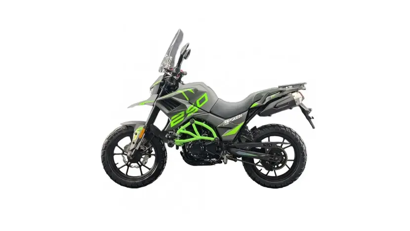 Мотоцикл TEKKEN 250 NEW Графито-зеленый (DUAL SPORT) 171FMM, фото фото 2