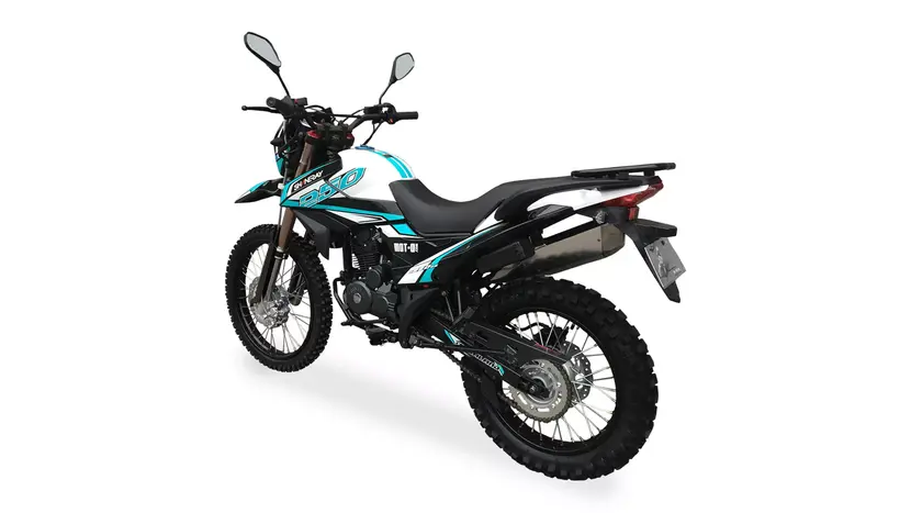 Мотоцикл Shineray XY250-6C (CXR250) Бірюзовий фото 6 купити в Україні