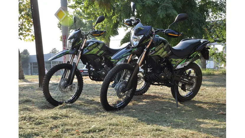 Мотоцикл Shineray XY250-6C (CXR250) Бірюзовий фото 8 купити в Україні