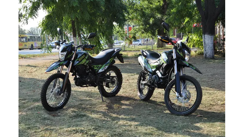 Мотоцикл Shineray XY250-6C (CXR250) Бірюзовий фото 9 купити в Україні
