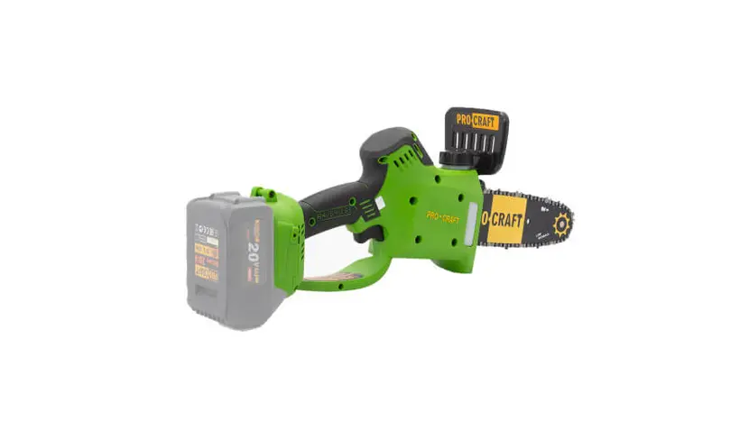 Акумуляторна ланцюгова міні-пилка Procraft PКA-20/4 + Battery20/4 + Charger 20/1 фото 4 купити в Україні