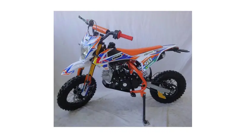 Пітбайк PRB Strong Mini 110 синій фото 2 купити в Україні