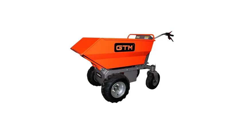 Тележка строительная GTM E50M/32A самоходная на колесах (дампер) 500кг/акк.32Ah, фото фото 4