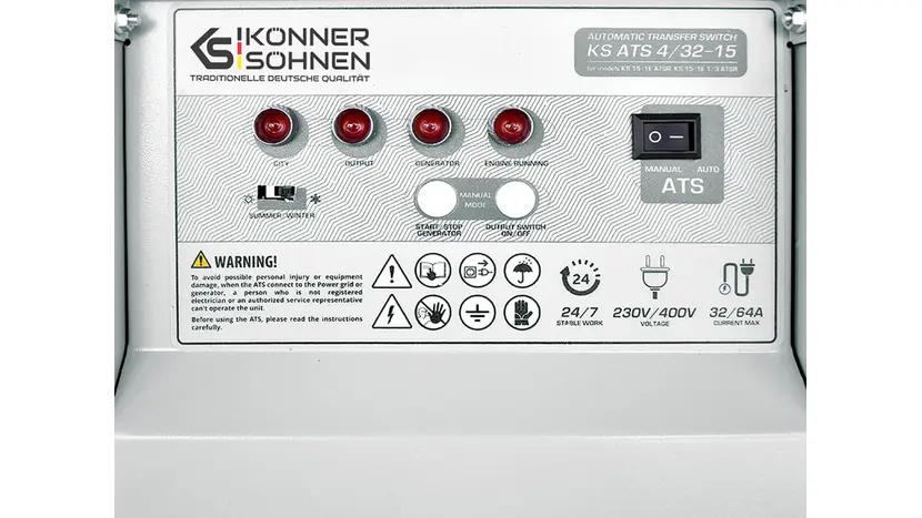 Блок автоматики Konner&Sohnen KS ATS 4/32-15, фото фото 4