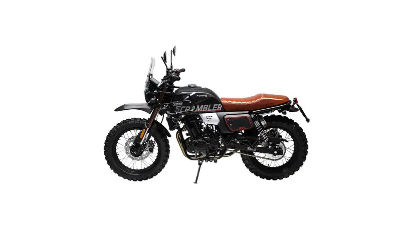 Мотоцикл FORTE FT-300F6P SCRAMBLER (Сірий) фото 2 купити в Україні