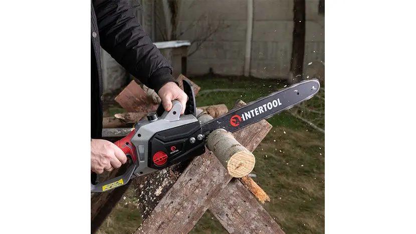 Пила электрическая цепная Intertool DT-2200, фото фото 8