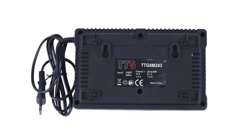 Подвійний зарядний пристрій для акумуляторів TTG 21V фото 3 купити в Україні