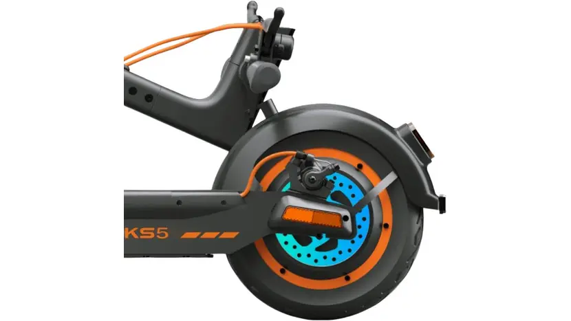 Электросамокат YADEA KS5 36V 10Ah, 600W Белый/Черный, фото фото 3