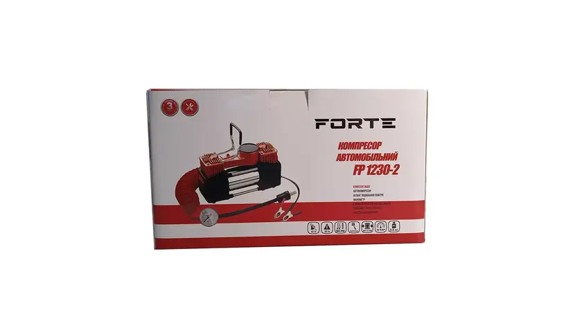 Компресор автомобільний Forte FP 1230-2 фото 6 купити в Україні