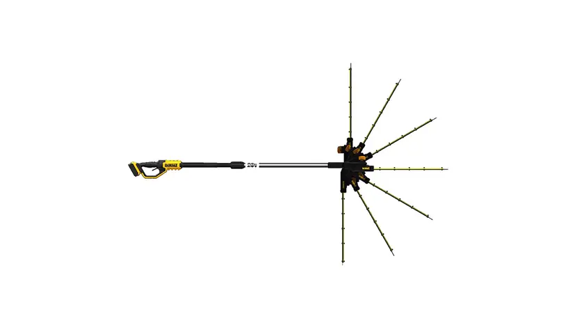 Кусторез аккумуляторный DeWALT DCMPH566N, фото фото 3
