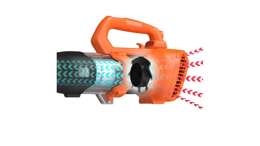Повітродувка акумуляторна BLACK+DECKER BCBL200L фото 3 купити в Україні
