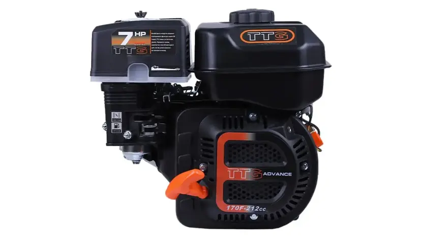 Двигатель TTG 170F, 7 л.с., бензиновый, вал 19 мм (шпонка), фото фото 2