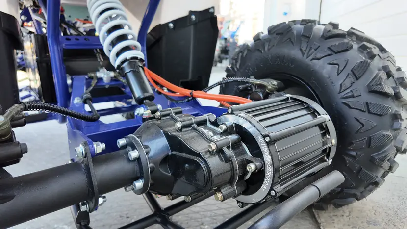 Электроквадроцикл Motoleader 1500W/60V (Синий), фото фото 17