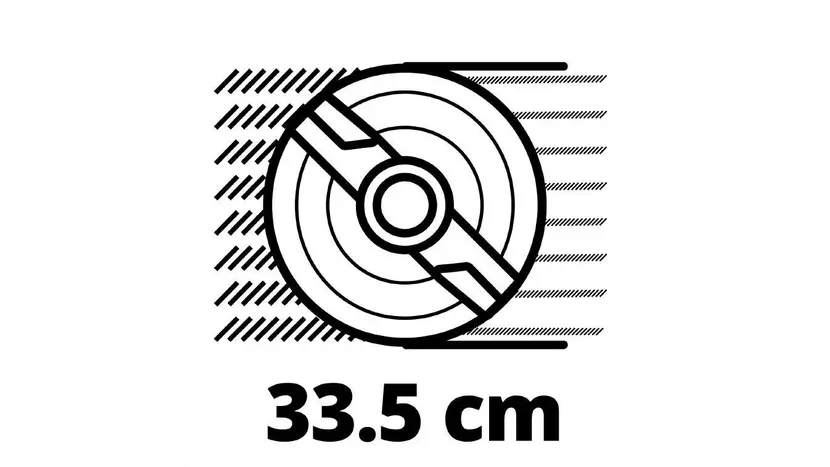 Газонокосилка аккумуляторная Einhell GE-CM 36/34-1 Li-Solo без АКБ и ЗУ, фото фото 9