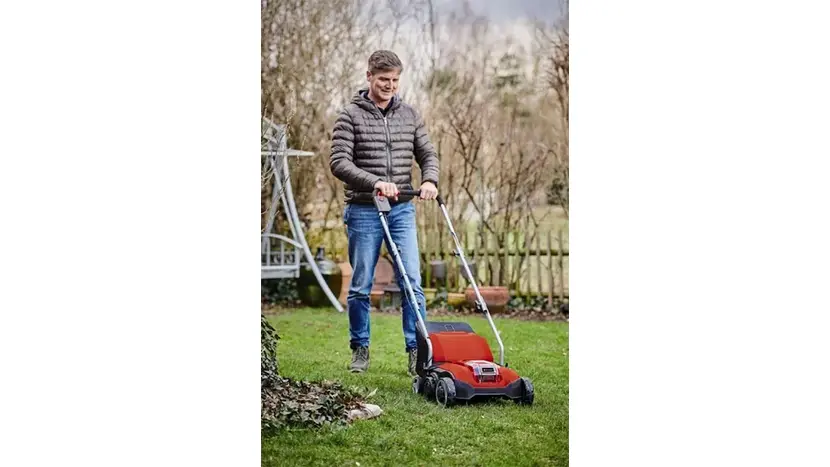 Аэратор-скарификатор аккумуляторный Einhell GC-SC 18/28 Li-Solo 18 В, фото фото 12