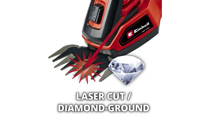 Ножиці для трави акумуляторні Einhell GE-CG 18/100 Li T - Solo 18В PXC телескоп. ручка (без АКБ і ЗП) фото 6 купити в Україні