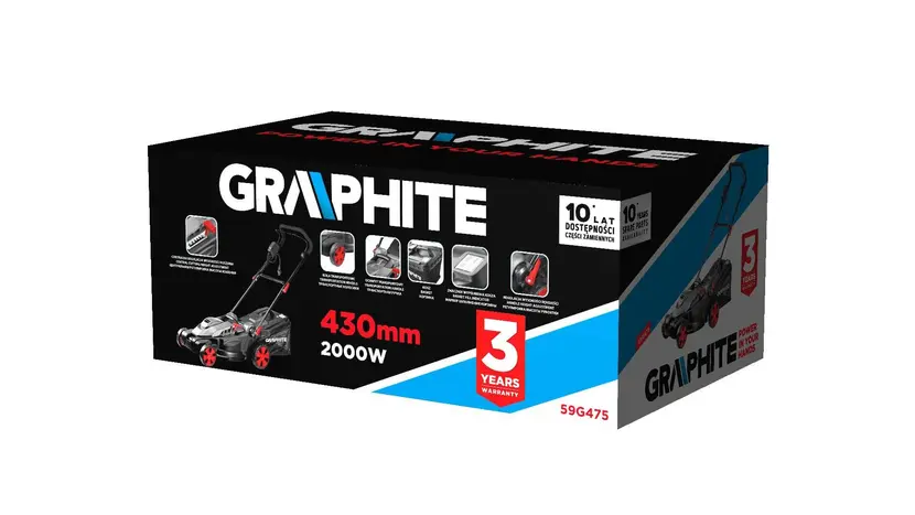 Газонокосилка GRAPHITE 59G475, фото фото 19