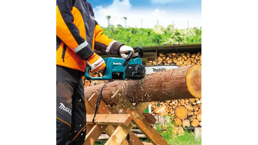 Акумуляторна ланцюгова пила MAKITA LXT DUC357Z (каркас) фото 3 купити в Україні