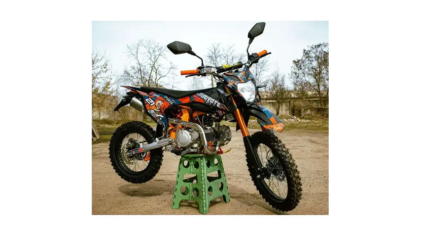 Пітбайк PRB CAYOTE 140M ENDURO (Помаранчевий) фото 2 купити в Україні