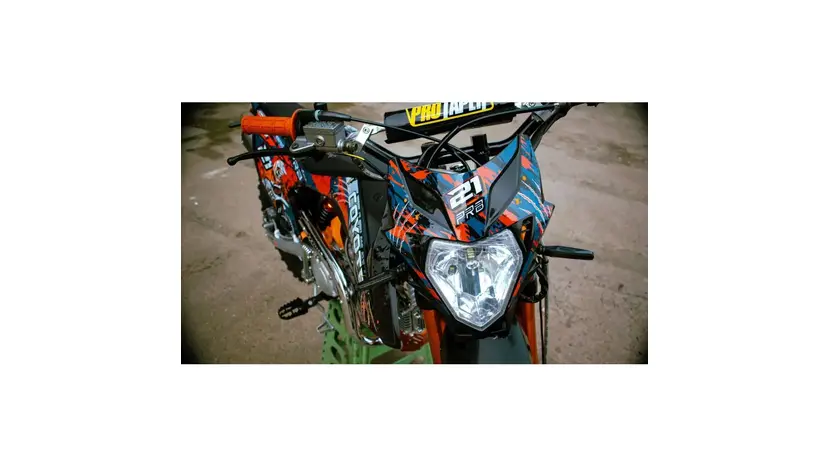 Пітбайк PRB Cayote 125M ENDURO червоний фото 7 купити в Україні