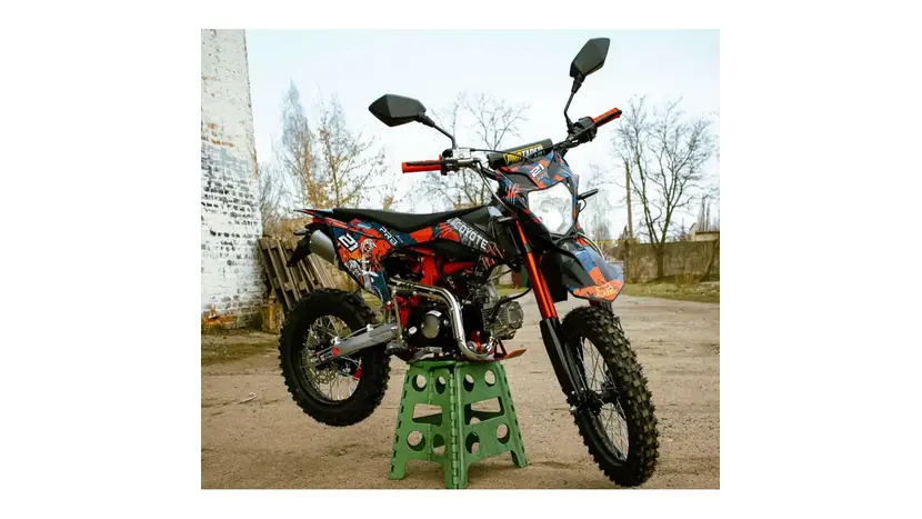 Пітбайк PRB Cayote 125M ENDURO червоний фото 3 купити в Україні