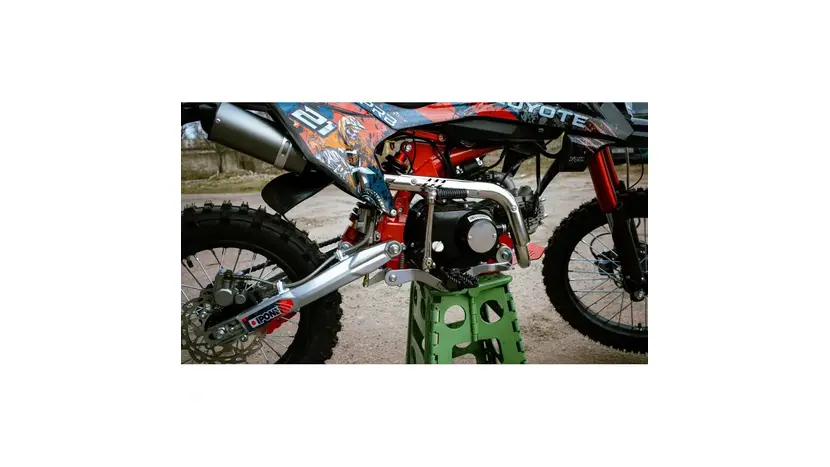Пітбайк PRB Cayote 125M ENDURO червоний фото 6 купити в Україні