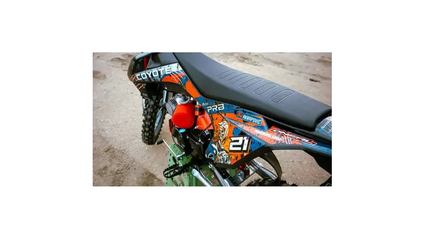 Пітбайк PRB Cayote 125M ENDURO червоний фото 12 купити в Україні