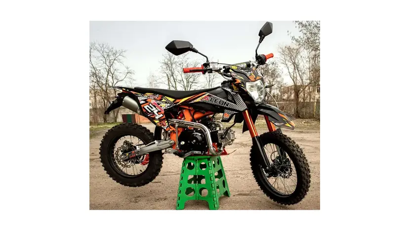 Питбайк G-LEON CAYOTE 125EA ENDURO оранжевый, фото фото 2