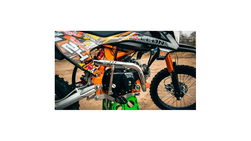 Питбайк G-LEON CAYOTE 125EA ENDURO оранжевый, фото фото 3
