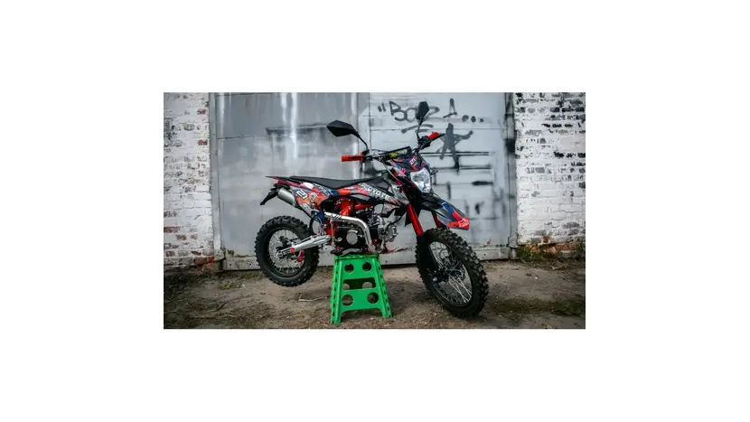 Пітбайк PRB Cayote 125M ENDURO червоний фото 4 купити в Україні