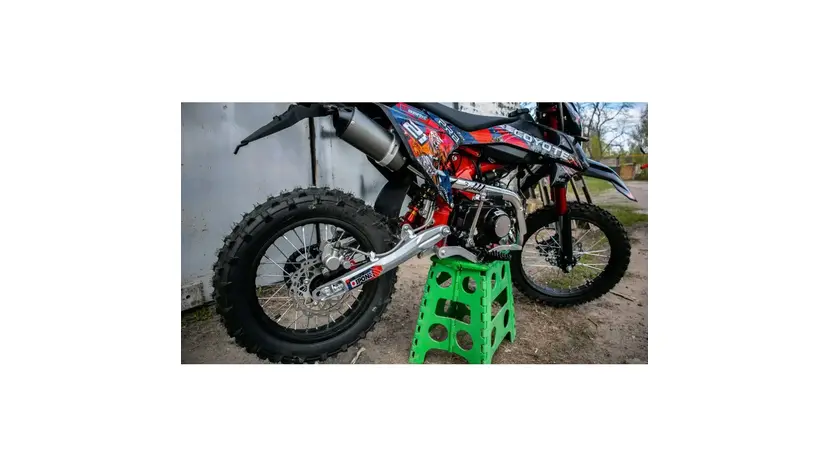 Пітбайк PRB Cayote 125M ENDURO червоний фото 5 купити в Україні