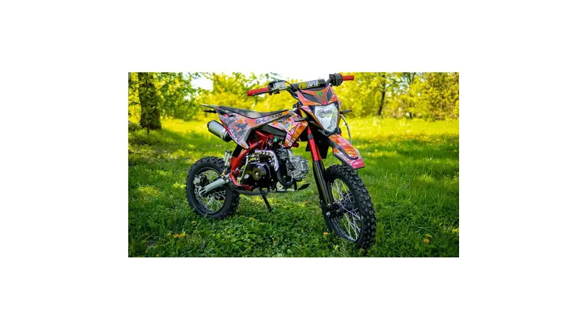 Пітбайк G-LEON 125M червоний фото 2 купити в Україні