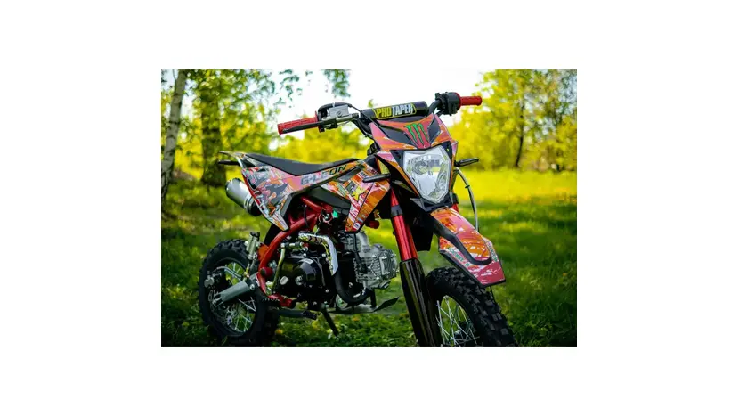 Пітбайк G-LEON 125M червоний фото 3 купити в Україні