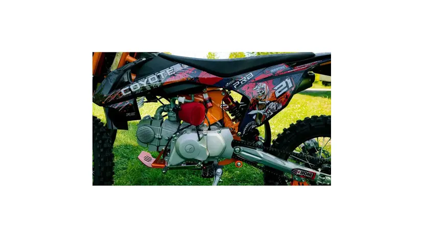 Пітбайк PRB CAYOTE 140M ENDURO (Помаранчевий) фото 10 купити в Україні