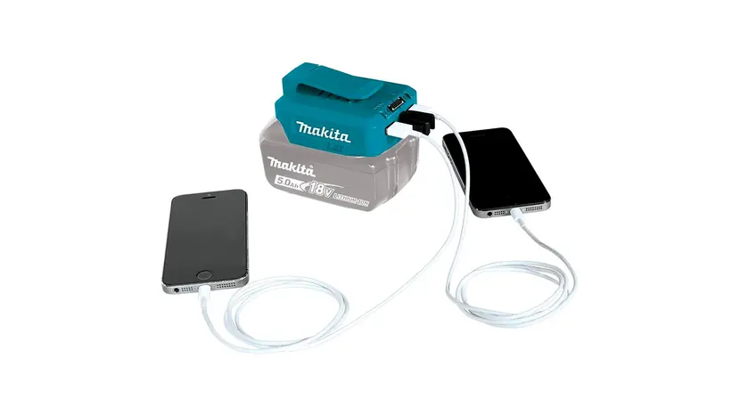 USB Адаптер MAKITA  14,4 V/18 V LXT DECADP05, фото фото 6