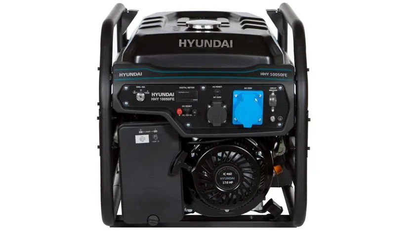 Генератор двухтопливный (газ/бензин) Hyundai HHY 10050FЕ+ГМ, однофазный (230 В), 8 кВт, фото фото 2
